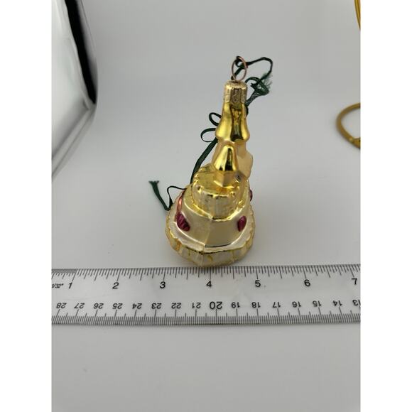 Christopher Radko "Castles in the Sand" Hand Blown Glass Ornament 1999 3.5" - Picture 9 of 9